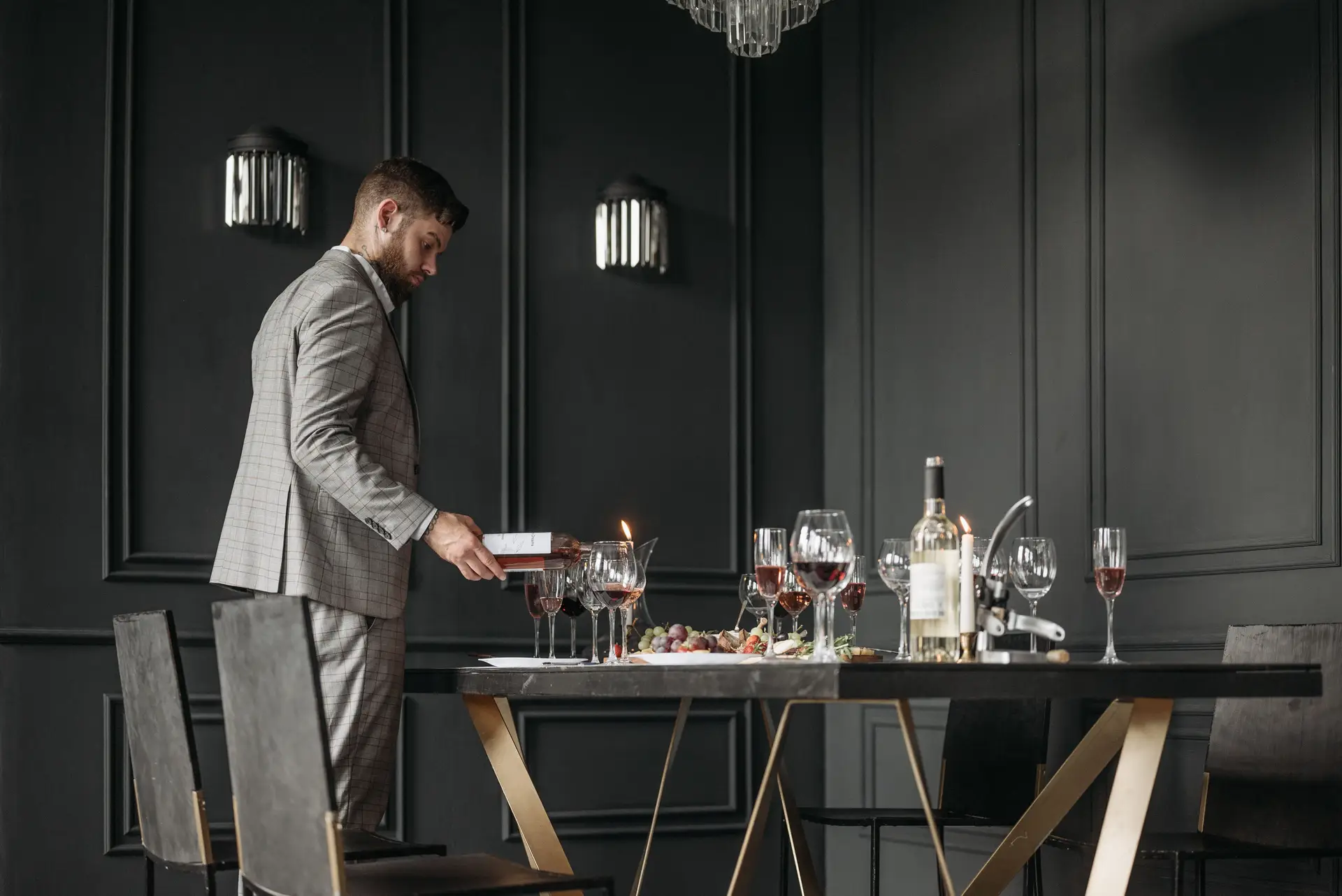 Sommelier pri delu